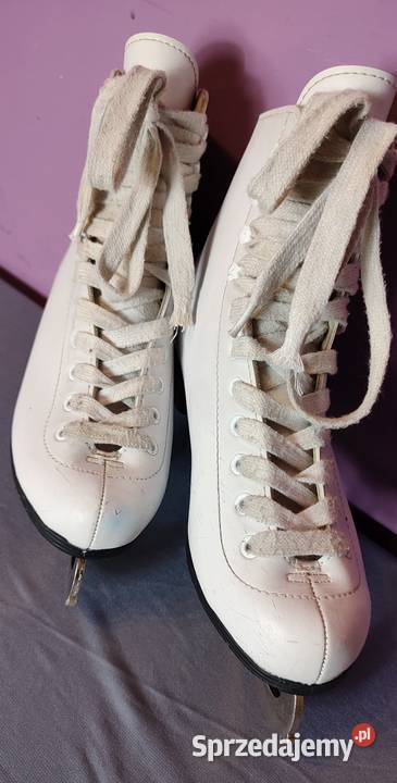 Łyżwy figurowe białe rozmiar 36 wkładka 232 25 małopolskie Jasień