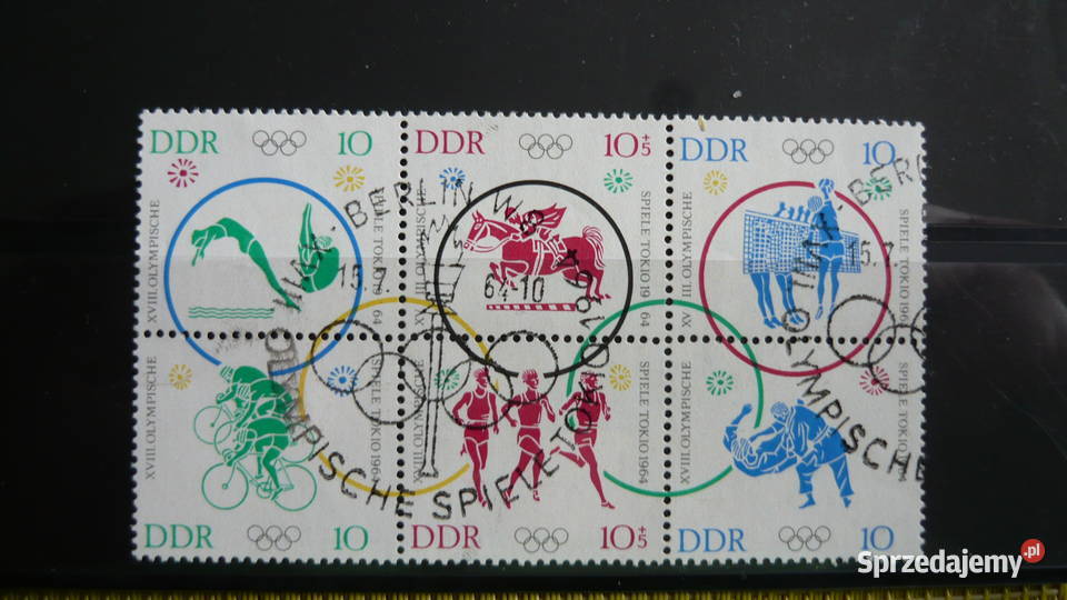 Znaczki bloczek DDR Myszków sprzedam
