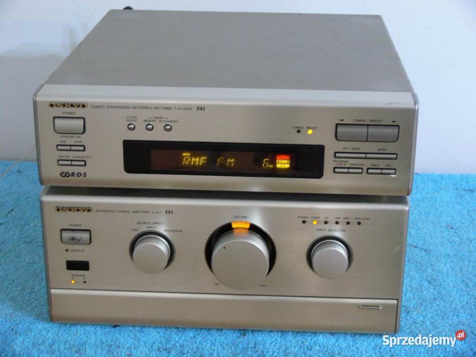 Wzmacniacz i tuner Onkyo mocny WYSYŁKA Jasło
