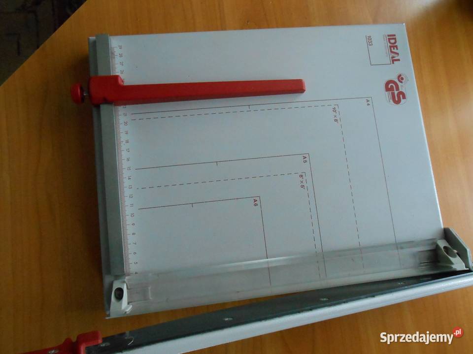 Gilotyna do papieru Ideal Biuro dolnośląskie Kamienna Góra