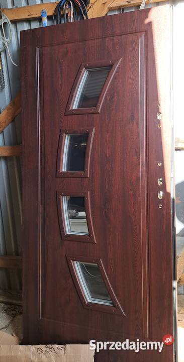 Drzwi zewnętrzne prawe KMT Pułtusk sprzedam