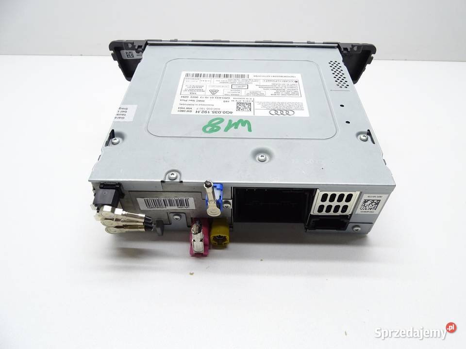 CZYTNIK NAVI NAWIGACJI KART SD CD 4G0035192H osobowe Nawigacje fabryczne