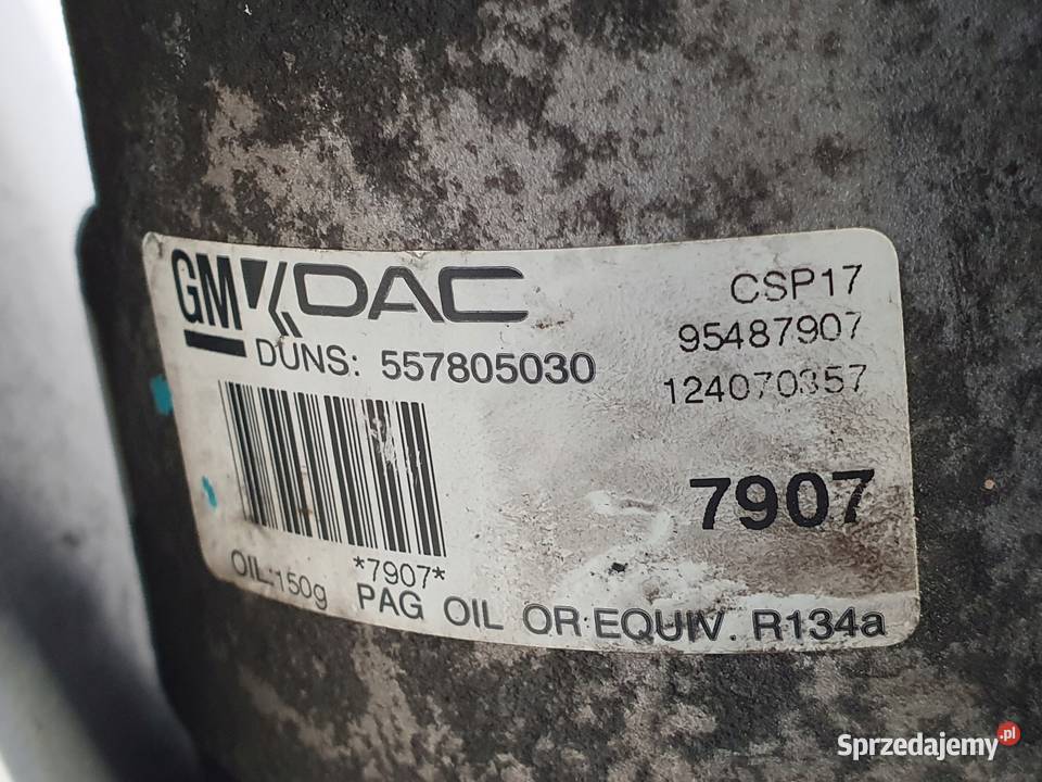 SPRĘŻARKA KLIMATYZACJI Opel Antara 22 CDTI osobowe Chełm