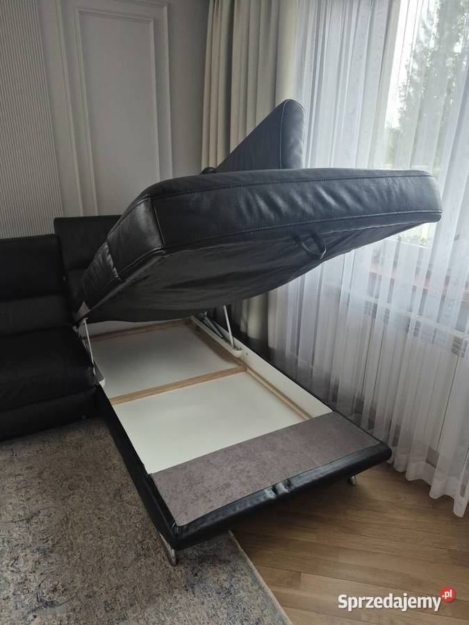 Skórzany narożnik w super stanie podkarpackie Brzostek