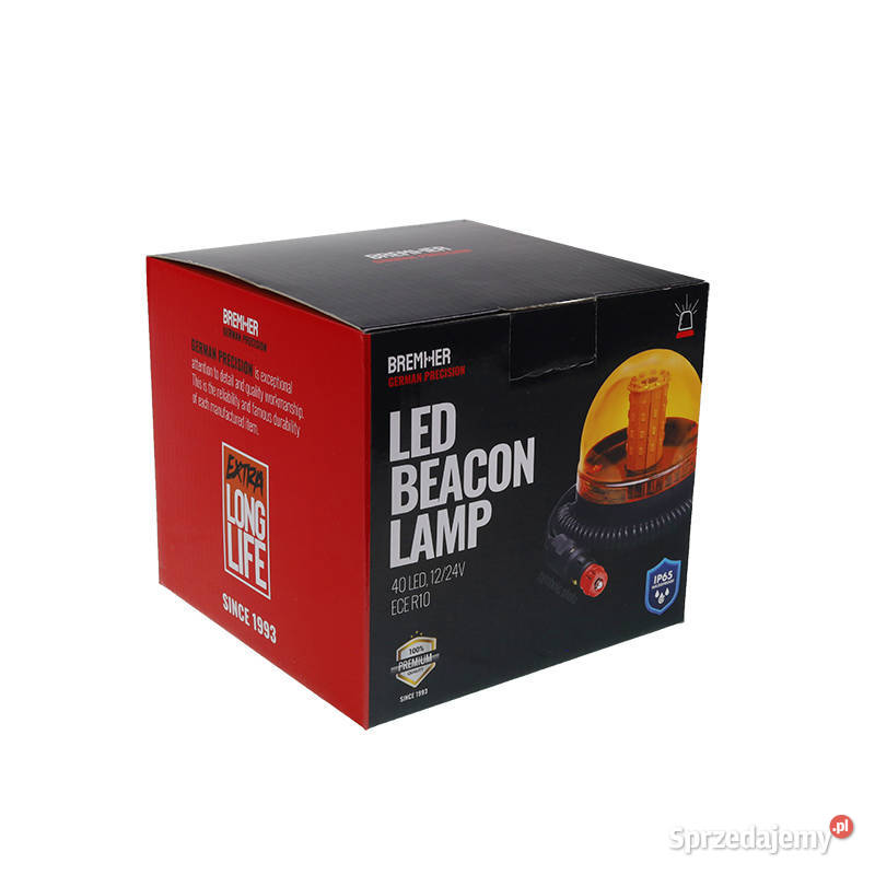 LAMPA OSTRZEGAWCZA KOGUT MAGNES 3 OTWORY 40 LED sprzedam