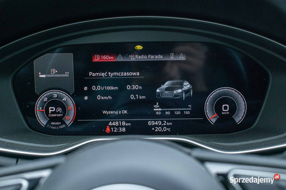 Audi A5 Sportback 20 TDI Automat Quattro 4X4 39177km mazowieckie Warszawa
