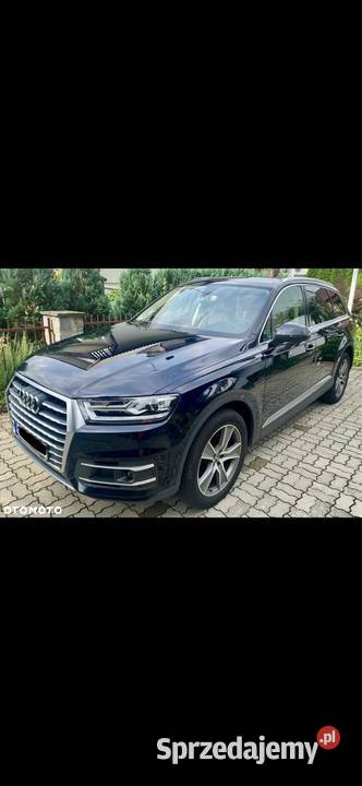 Audi Q7 2 wł felgi SQ7 20 jasne skóry radar 2x 294KM Warszawa