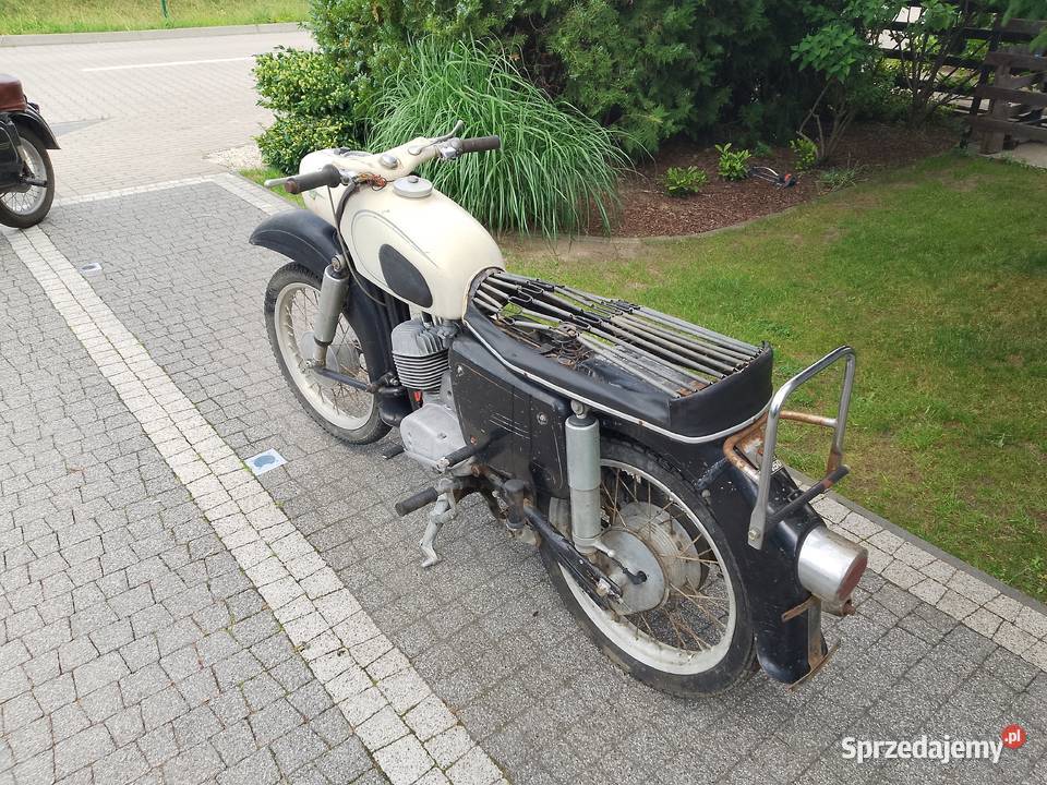 Motocykl MZ Es150 Trophy Fulloryginal Rok produkcji 1968 Plewiska