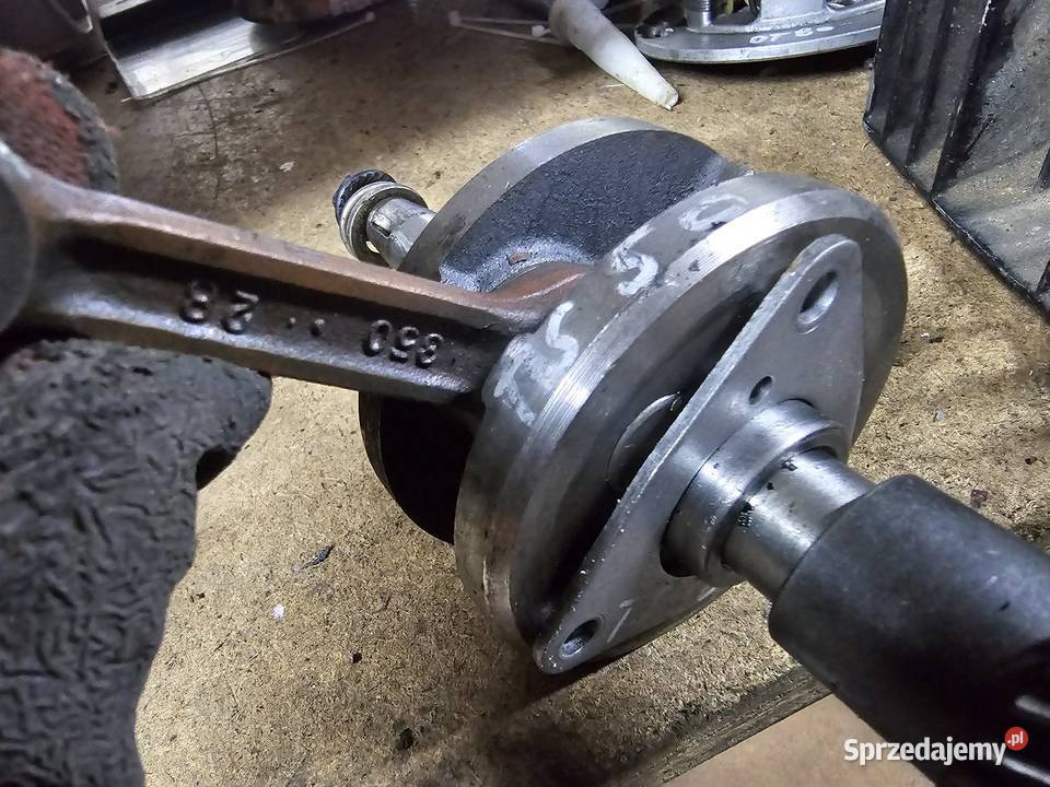 Suzuki TS 50 wał korbowy korba korbowód tryb Jelenia Góra