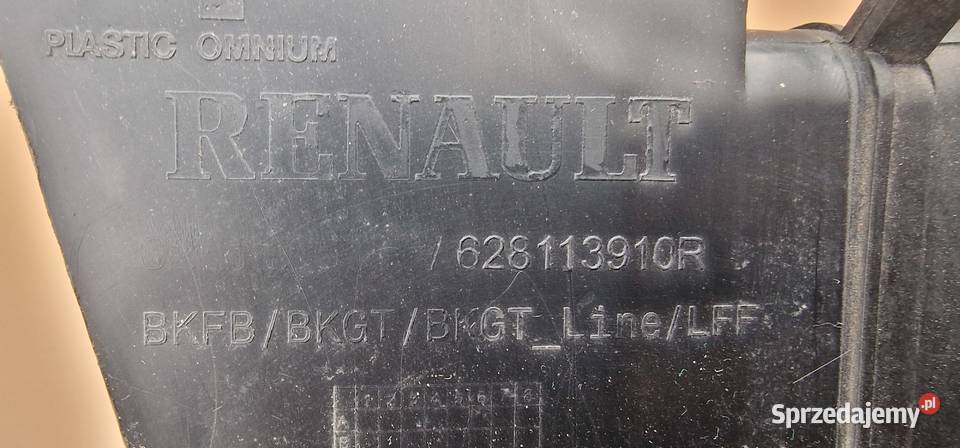 RENAULT MEGANE IV 4 KIERWOCNICA WLOT POWIETRZA lubuskie Bieleń