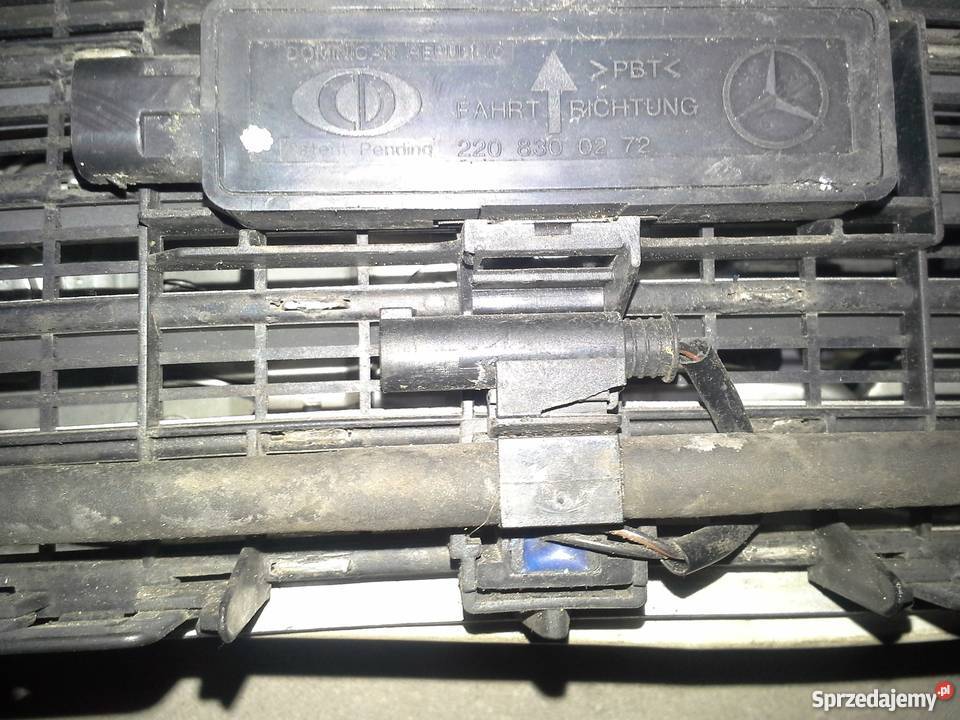 Wlot powietrza W220 czujnik dnianocy dysze osobowe Częstochowa