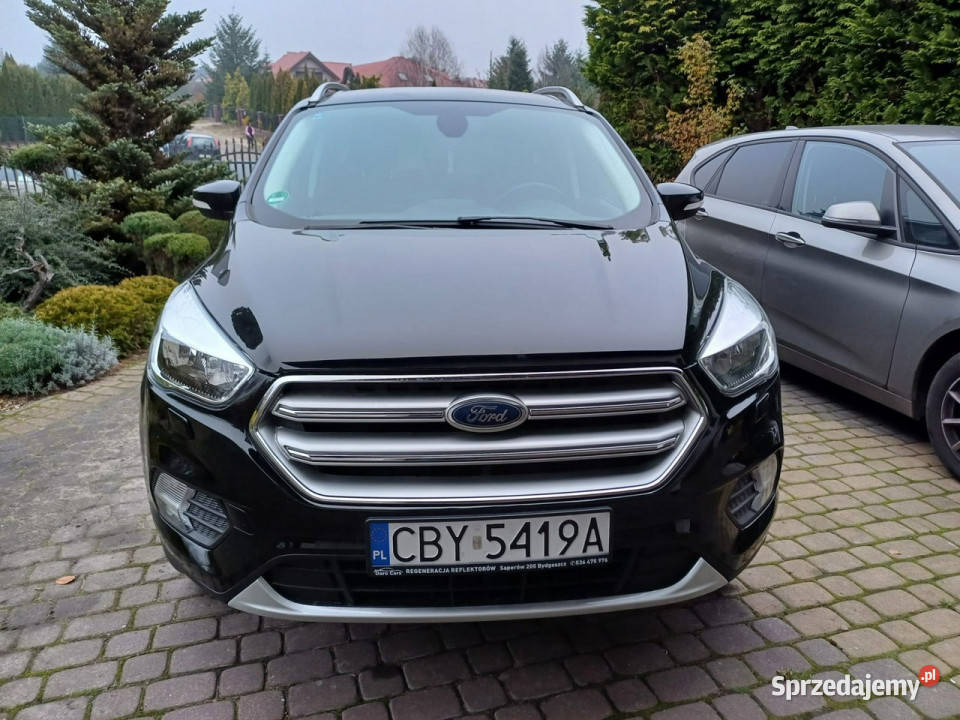 Ford Kuga zadbany niewielki przebieg II 2012 1498cm3 kujawsko-pomorskie