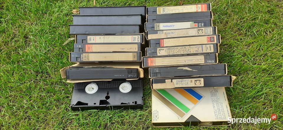 Kasety VHS Fuji Goldstar Panasonic Kodak Royal Bydgoszcz