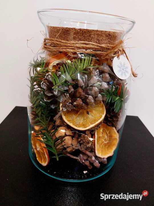 Dekoracja świąteczna w słoju Chorzów sprzedam