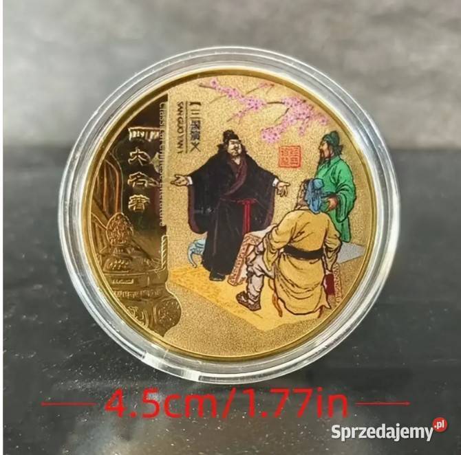 Kolekcjonerski zestaw monet medali postaci z Warszawa