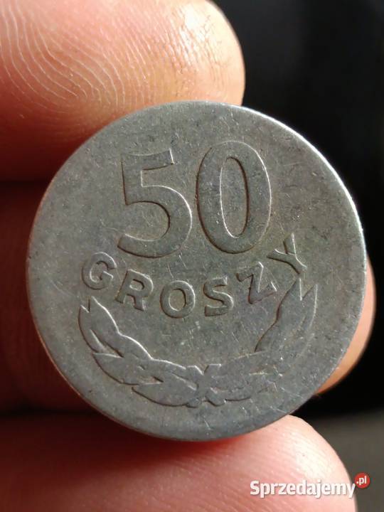Sprzedam monete 50 groszy 1957 vvv Chełm