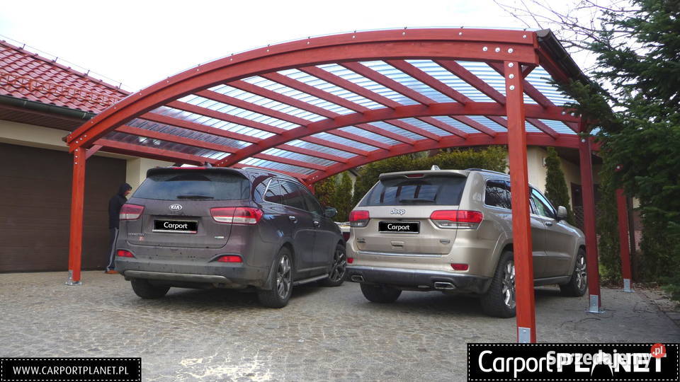 Wiata garażowa zadszenie carport na samochód Koszalin