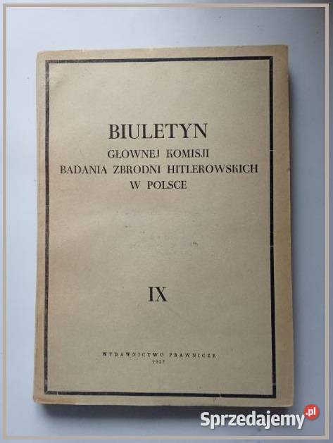 Biuletyn Głównej Komisji Badania Zbrodni Łódź