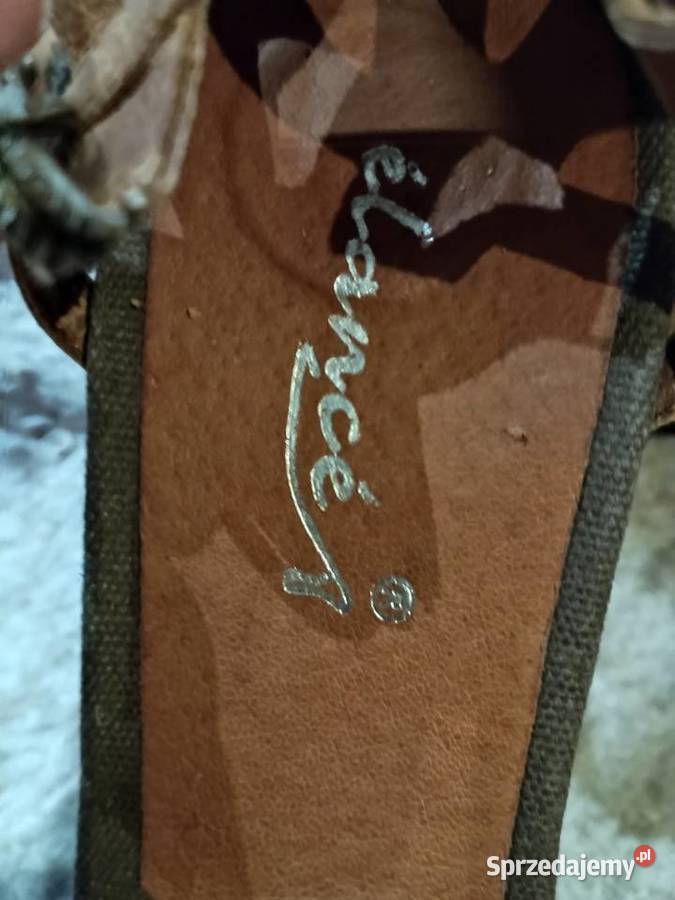 Brązowe buty letnie na koturnie 39 26 podkarpackie Stalowa Wola