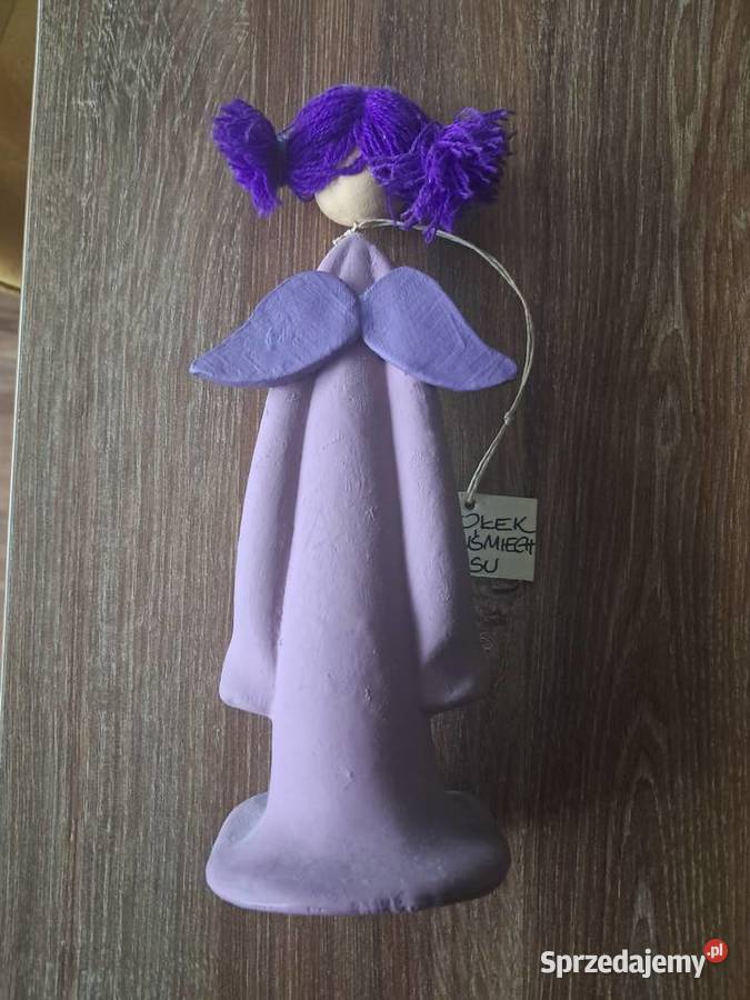 aniołek na uśmiech losu stan wys 21 wykonany z Figurki i rzeźby Sandomierz