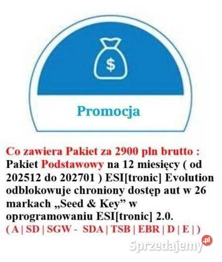 Esi pakiet z SGW i 26 marek bez limitu wejść Pozostałe Bielsko-Biała