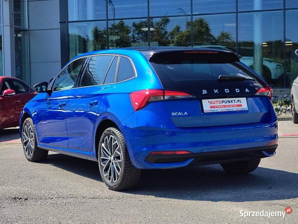 Skoda Scala 2024r panorama LED kamera sport Kraków