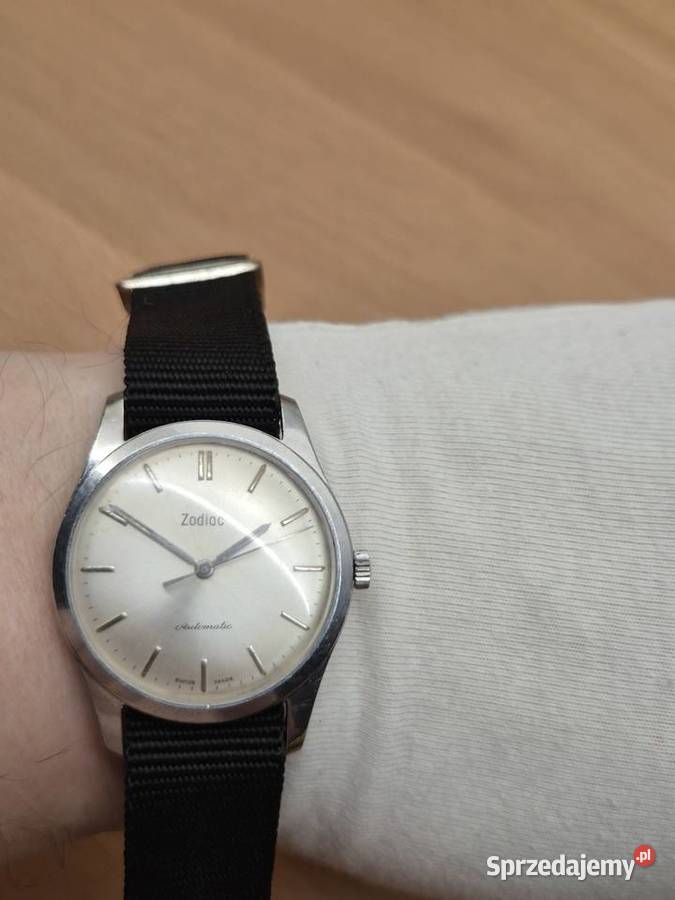 Zegarek vintage Zodiac automat