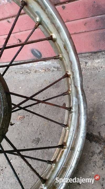 Koło CZ 175 jawa 350 uszkodzone piasta Wolbrom