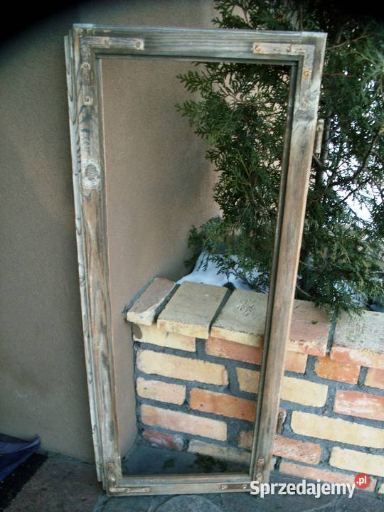 Piękna stara rama loft retro lustro zdjęcia Ełk