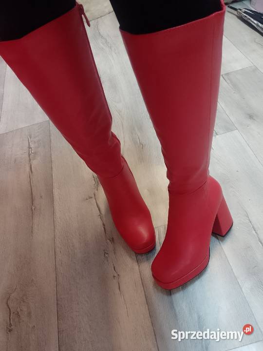 38 Czerwone Kozaki biznesowe bez Kraków