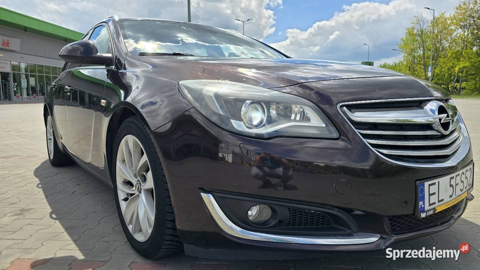 Opel Insignia 2013r 2 użytkownik salon lakier metallic Łódź