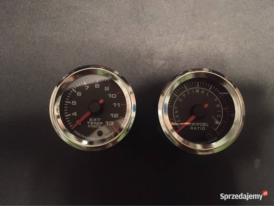 Wskaźniki AFR Air fuel ratio Lambda EGT Exit gas Pozostałe sprzedam