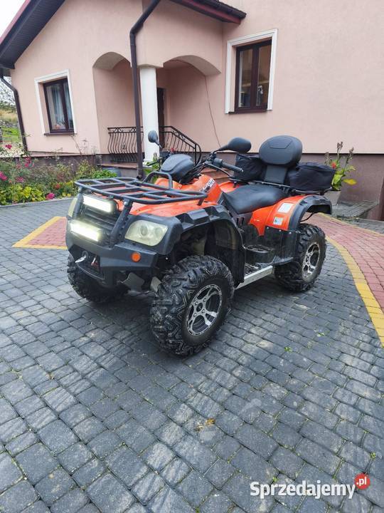Cf Moto 500 4x4 wciągarka alusy kufer Miechów