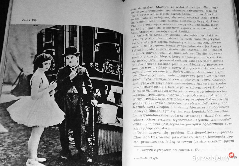 Charles Chaplin Marcel Martin miękka Chełm