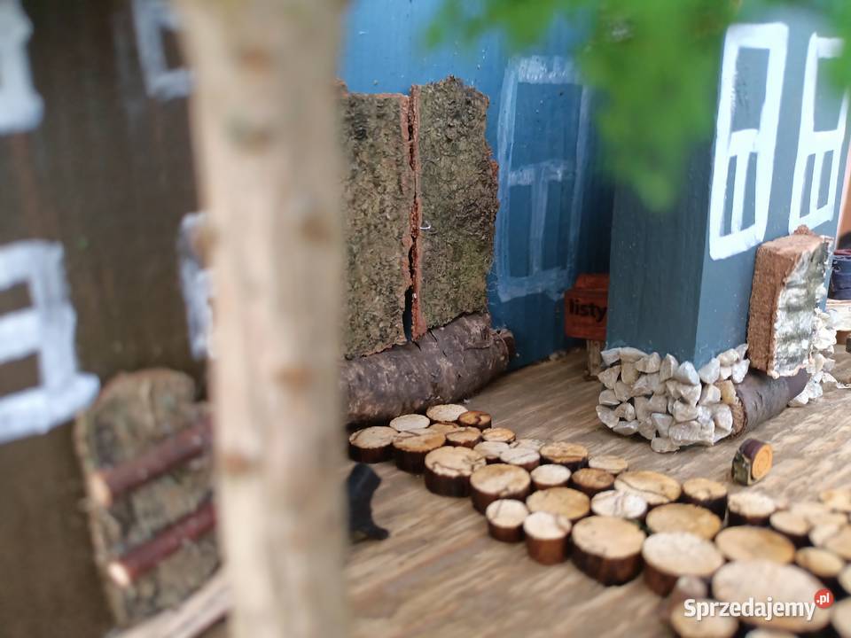 Drewniany wieszak handmade na ubrania z warmińsko-mazurskie Elbląg sprzedam