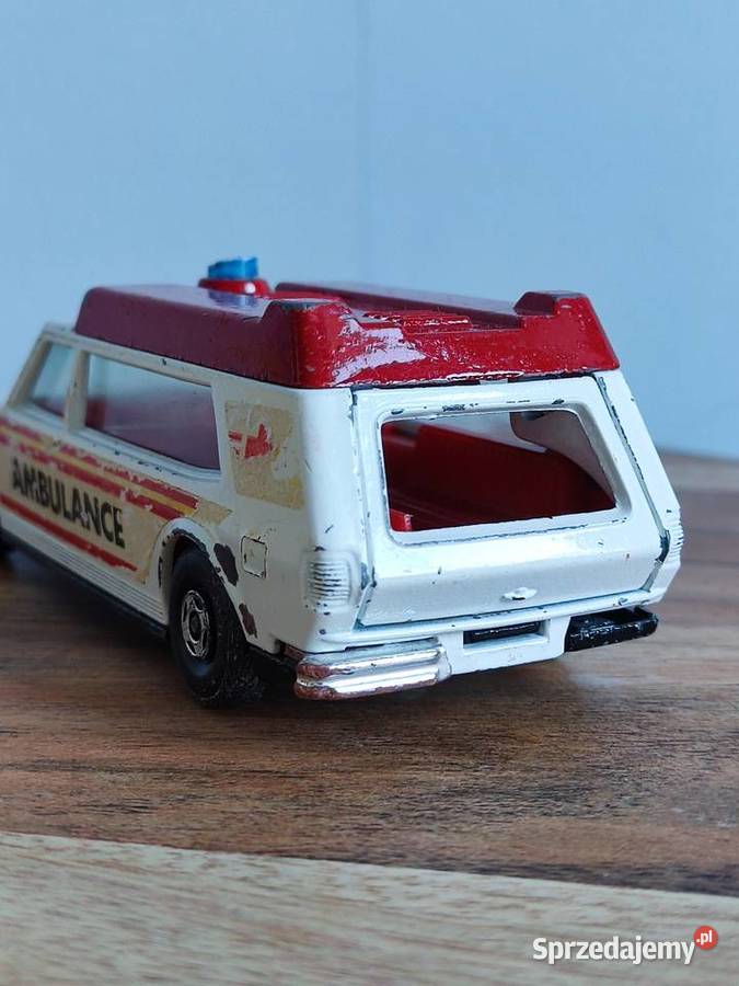Matchbox Lesney Super Kings K49 Ambulance 1974 Metal  Samochody i pojazdy opolskie Głuchołazy