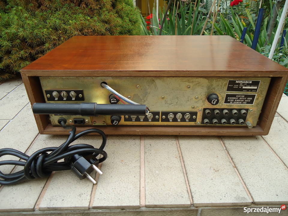 STARE RADIO AMPLITUNER MONARCH GS22 JAPAN Amplitunery Nowy Sącz