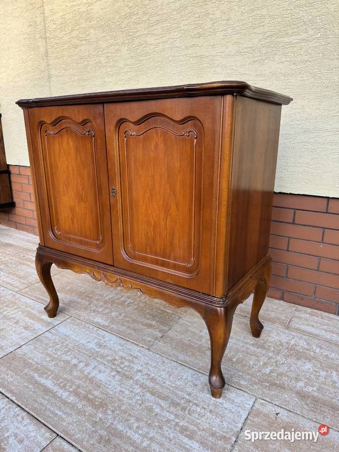 Komoda stylowa Ludwikowa szafka gięte nogi Garwolin