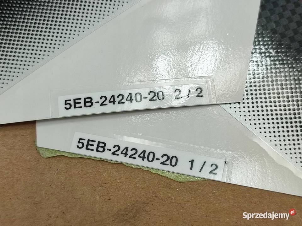 NAKLEJKA 2 NA BAK YAMAHA YZFR6 2000 5EB2424020 Emblematy