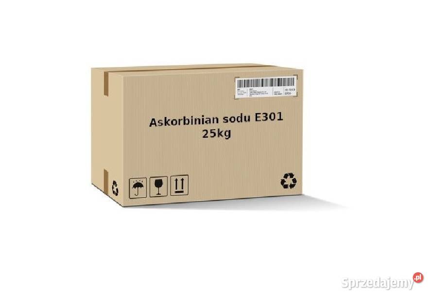 Askorbinian sodu E301 karton 25 kg - wysyłka kurierem