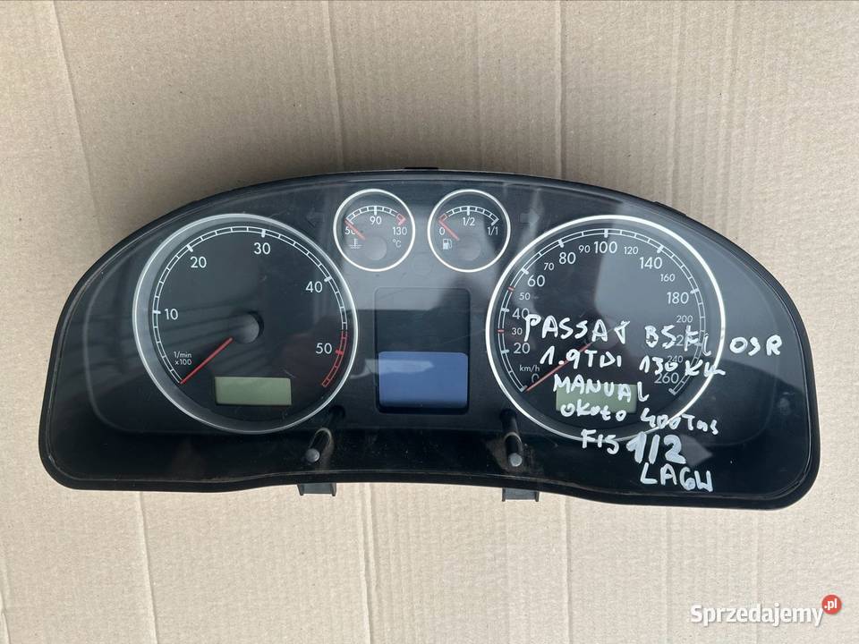 Licznik Passat b5 fl 19tdi 130 3B0920827A Bydgoszcz sprzedam