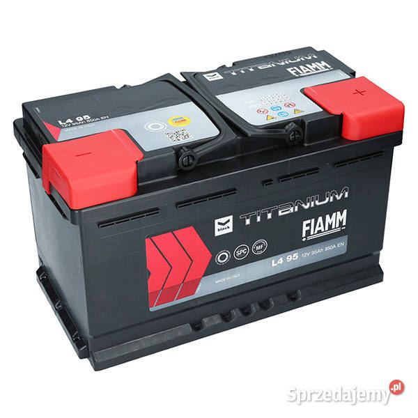 Akumulator Fiamm Black 12V 95Ah 850A EN L4 95 P