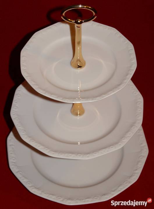 Etażerka Rosenthal Biała Maria 3 poziomowa Szczecin