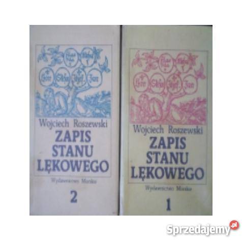 Zapis stanu lękowego komplet Wojciech Goleniów