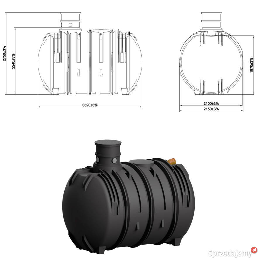 ZBIORNIK NA WODĘ DESZCZOWĄ 10000L Wrocław sprzedam