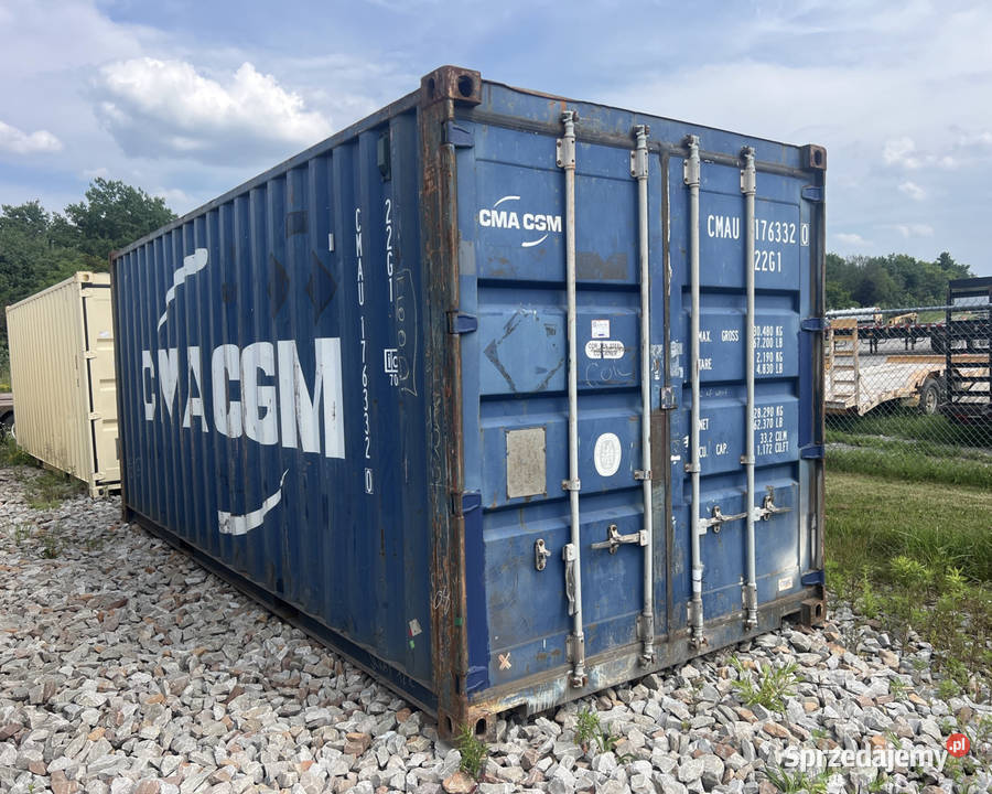 Kontener morski magazynowy 20DV 6 metrowy Konstancin-Jeziorna