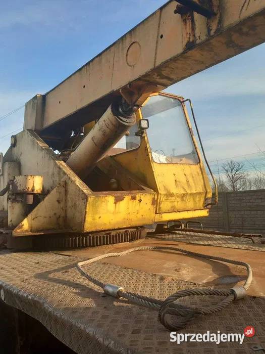 Żuraw Samochodowy dźwig Liaz 10 Ton diesel Kruszyn