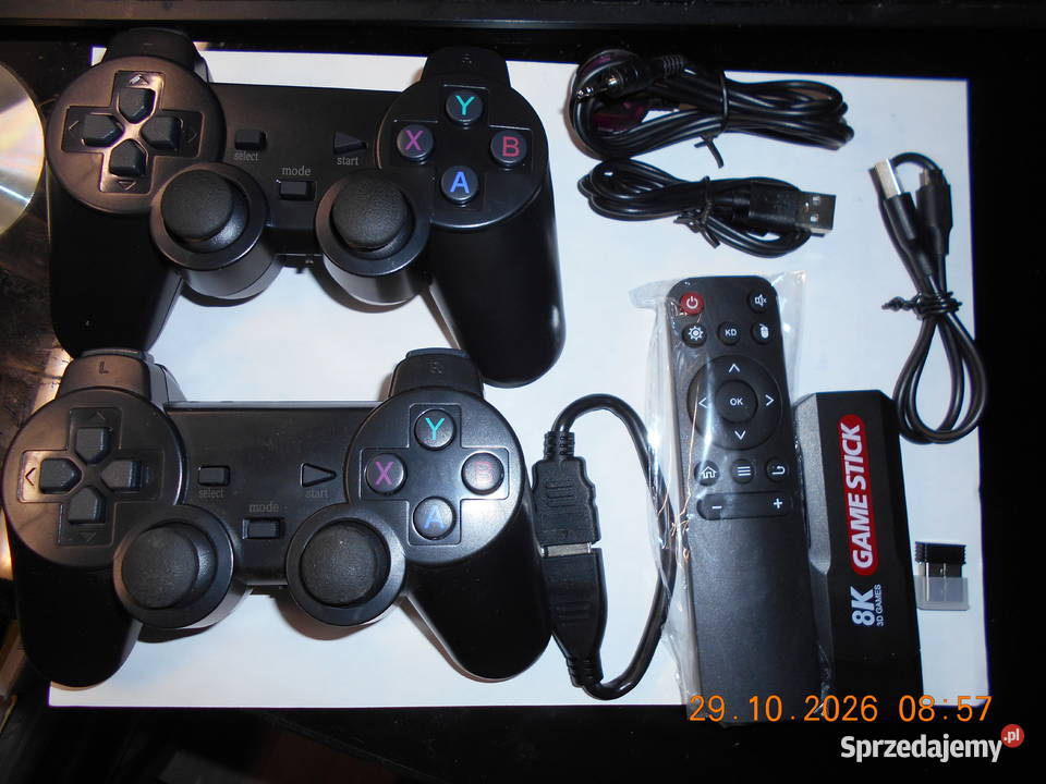 KONSOLA RETRO HDMI TV NA 20000 GIER 2X PADY Szczecin