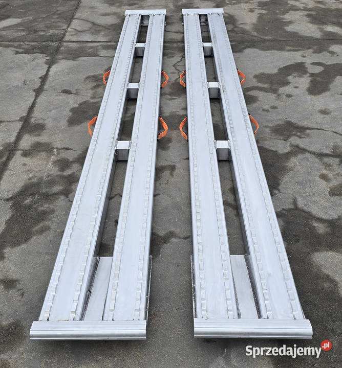 Najazdy aluminiowe 3 tony 4000x380x90mm ciężarowe Lubanie sprzedam