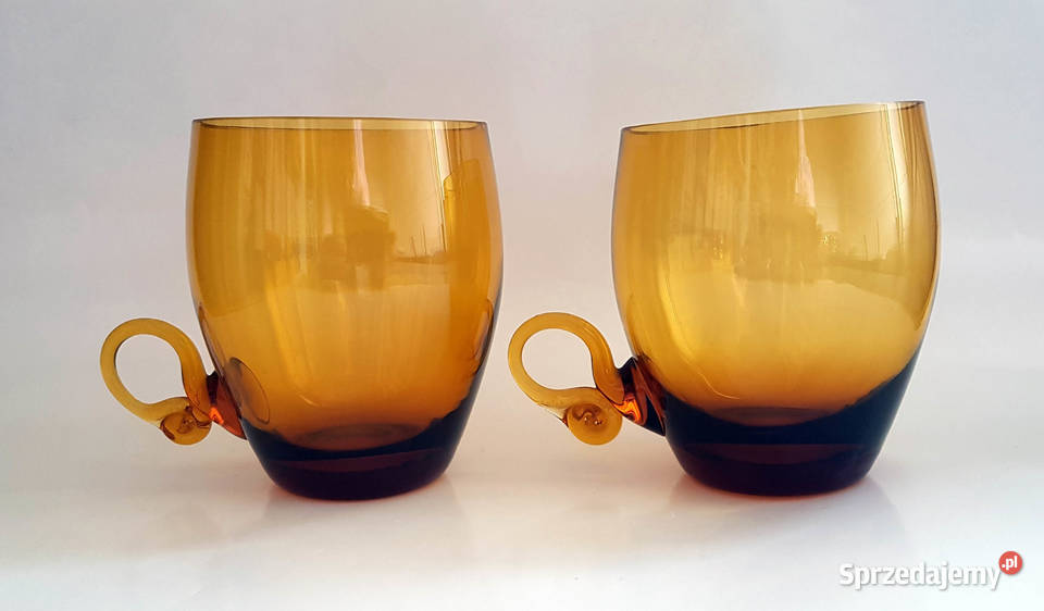 Szklanka z uchwytem kubek szkło uchwyt szklany Legnica